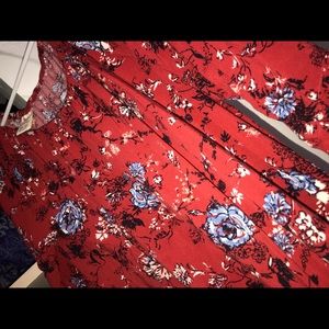 Faded Glory over the shoulder shirt